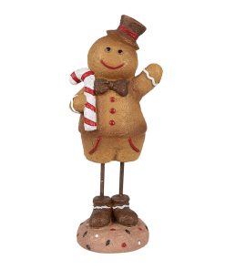 Alternative view of Bonhomme De Noël En Pain D&rsquo;épices 10x8x23 CM