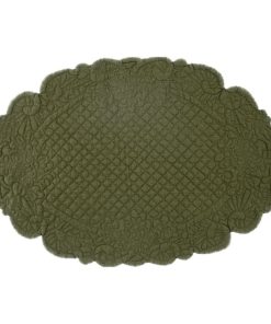 Set De Table En Boutis Vert 35×50 CM Collection Venise