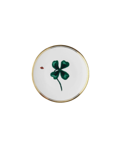 ASSIETTE EN PORCELAINE 17CM – TREFLE