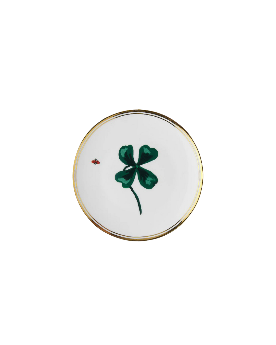 ASSIETTE EN PORCELAINE 17CM – TREFLE