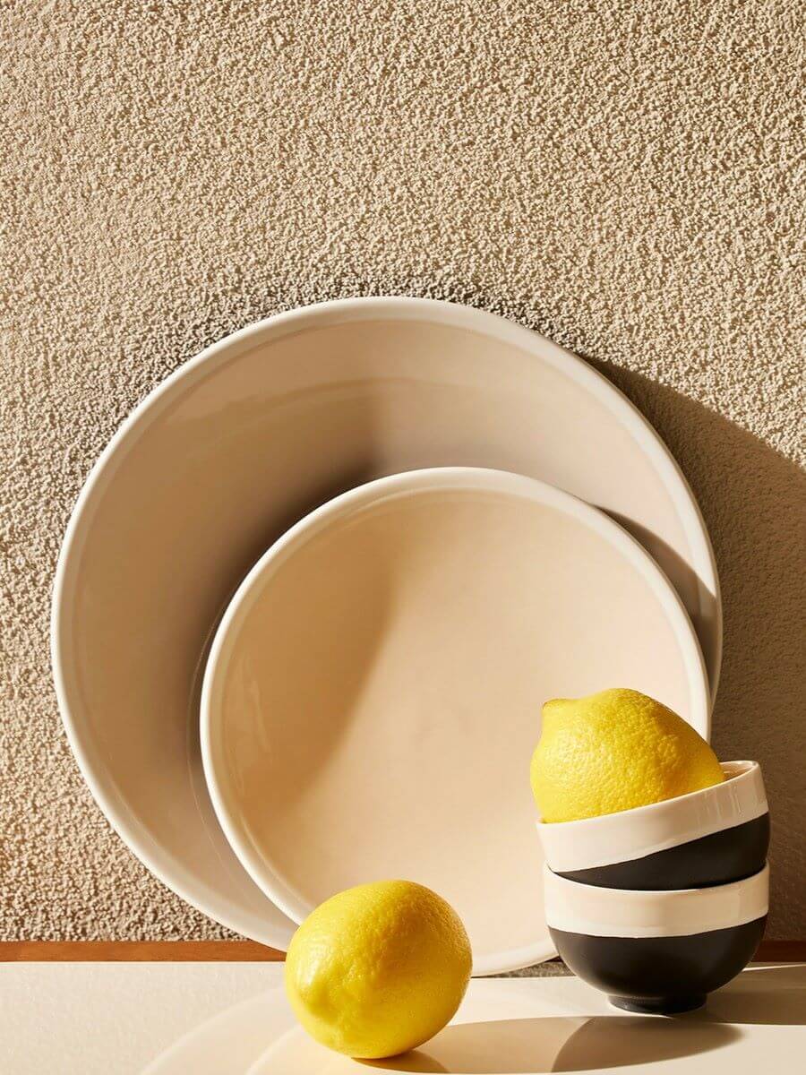 ASSIETTE SICILIA PLATE ECRU – Image 2