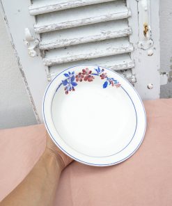 Alternative view of Plat décor de fleurs Avril
