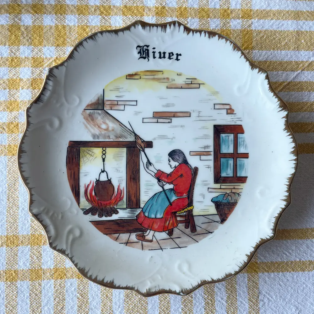 Assiettes décoratives des 4 saisons – Image 3