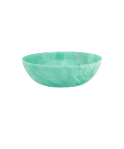 GRAND SALADIER EN RESINE – TURQUOISE