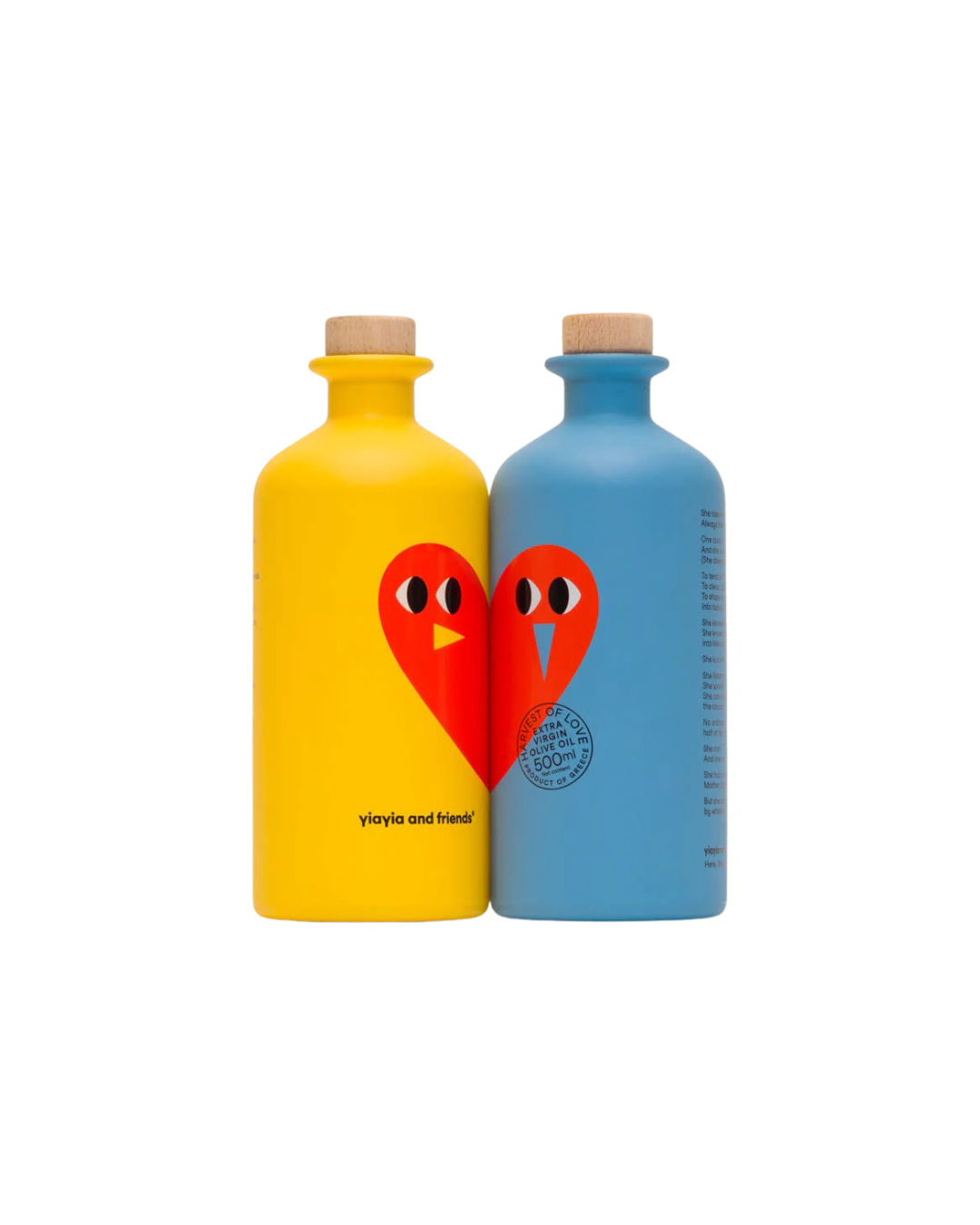 HUILE D’OLIVE EXTRA VIERGE – RECOLTE D’AMOUR – 2X500ML – Image 2