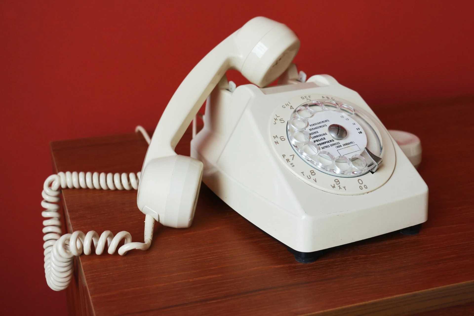 Téléphone Beige Socotel S63 à cadran rotatif – Image 6