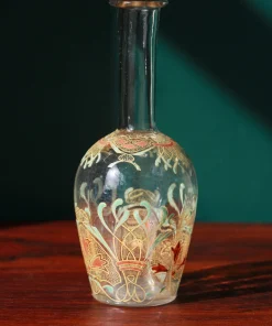 Alternative view of Carafe à liqueur – Décor Fleurs de Pavots – Art Nouveau – LEGRAS