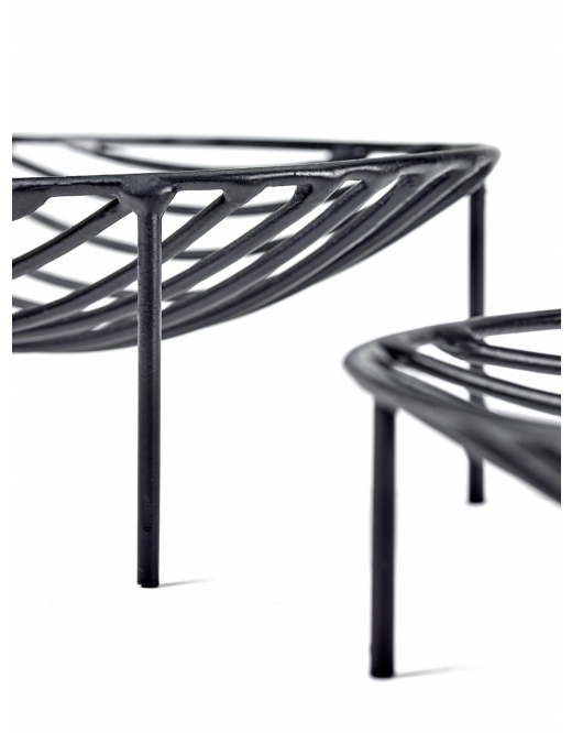 Panier Nana noir rond S – Serax – Image 5