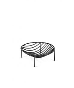 Alternative view of Panier Nana noir rond S – Serax