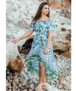 Alternative view of Robe longue 100% coton