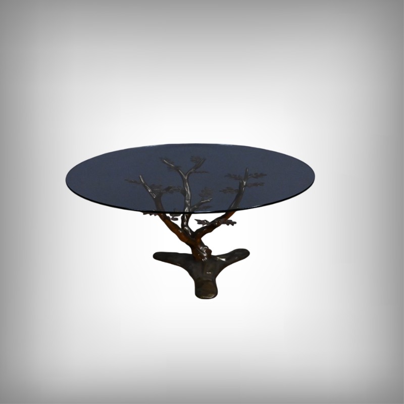 Table Basse Bonsaï, attribuée à W.Daro – 1970 – Image 3