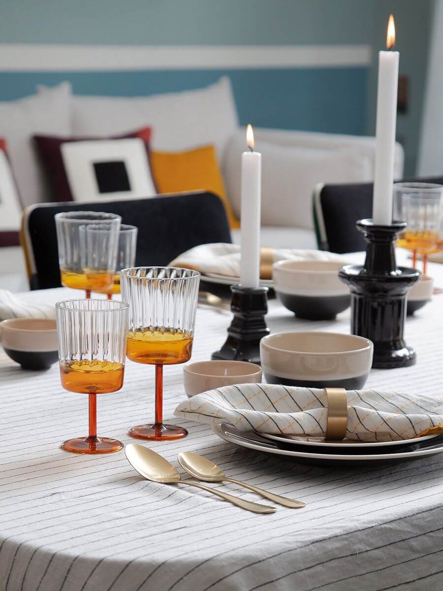 VERRE A VIN ECLAT AMBRE SARAH LAVOINE 135MM – Image 2