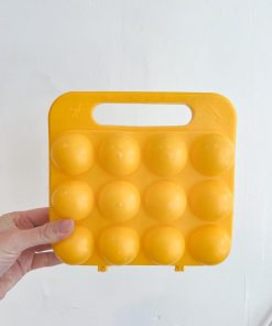 Boîte à œufs vintage plastique