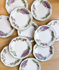 11 assiettes à dessert Churchill – England
