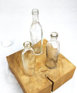 Ancien biberon en verre (grand modèle)