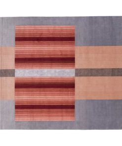 Alternative view of Tapis BLISS LIGHT RED – 230/300 cm – Laine & Soie