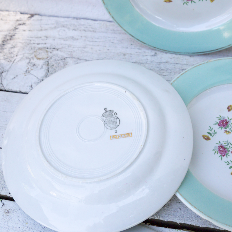 4 assiettes à dessert Luneville modèle Malmaison – Image 4
