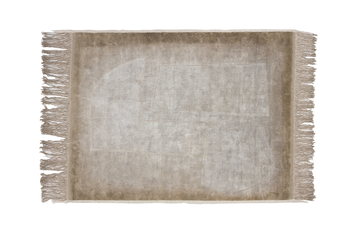 Tapis INVENTORY PATCH – 230/300 cm – Laine, Aloé & Coton – Image 2