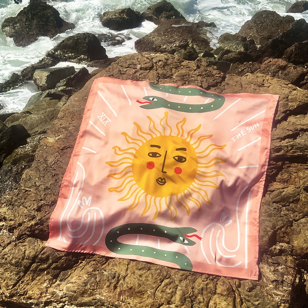 Pañuelo SUN TAROT – Arde – Image 3