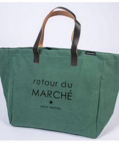 SAC TALENSAC « RETOUR DU MARCHÉ » KAKI