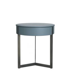 Alternative view of Petite table Sign – diam 45 / 48 H cm – Laque mat