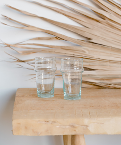 Alternative view of Verre Beldi transparent tradi • Lot de 2