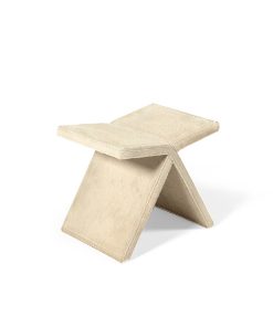 Pouf Voyage – Cuir aspect poney