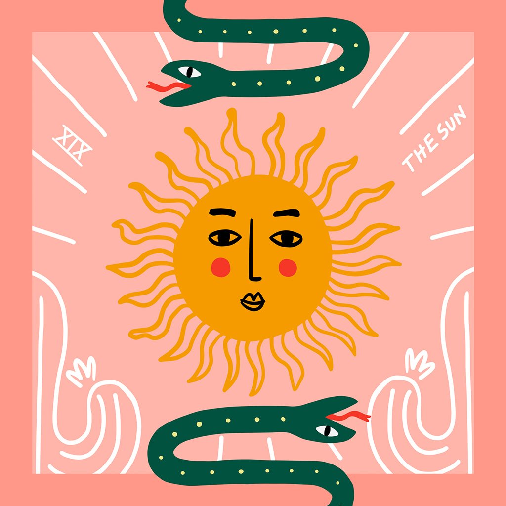 Pañuelo SUN TAROT – Arde – Image 4